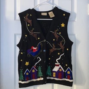 “Ugly Sweater” Christmas Vest